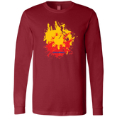 Sun and Stars Splashed Unisex Jersey Long Sleeve T-Shirt
